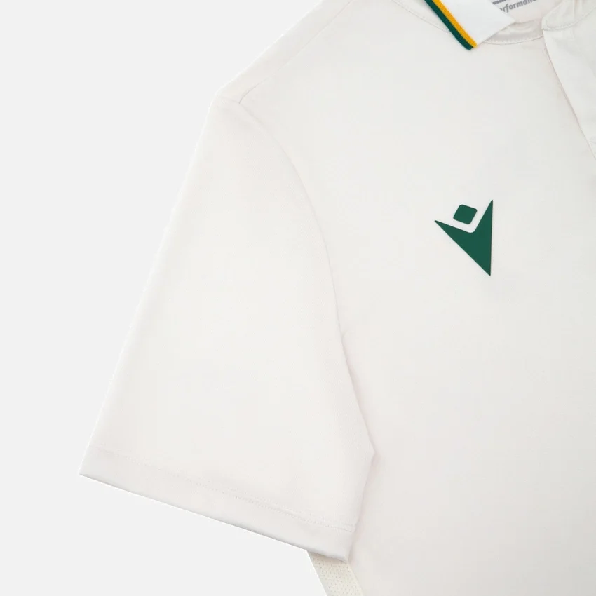 Cricket Zuid-Afrika 2025/26 TEST-wedstrijdsportshirt voor kinderen Cricket Zuid-Afrika 2025/26 TEST-wedstrijdsportshirt voor kinderen