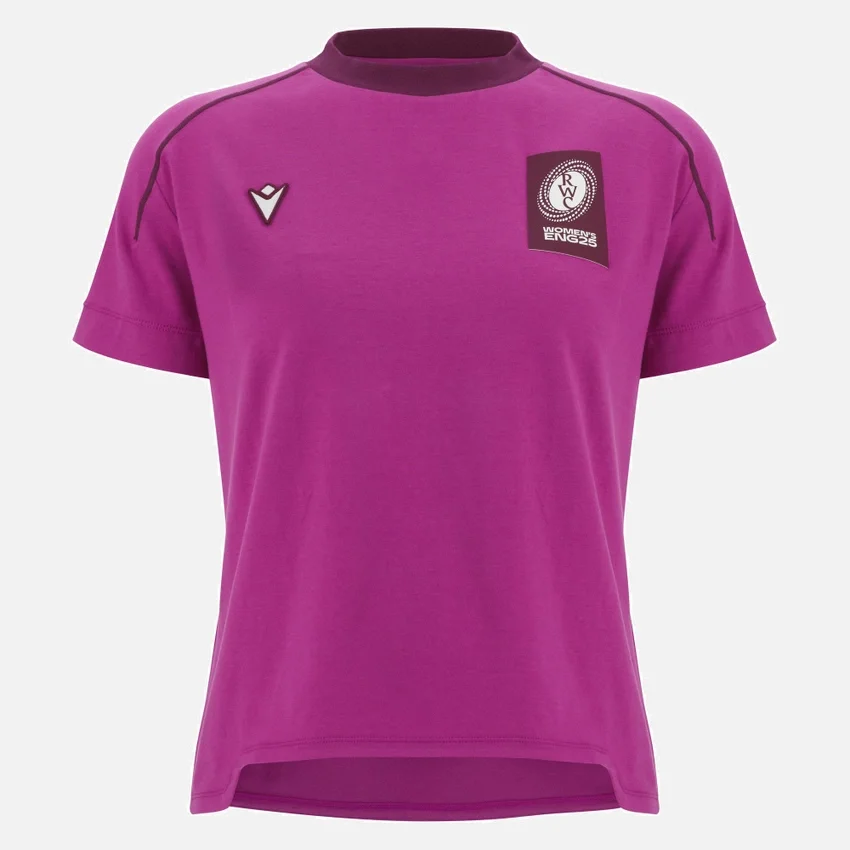 Dames Rugby World Cup 2025 Athleisure katoenen overhemd voor volwassenen Dames Rugby World Cup 2025 Athleisure katoenen overhemd voor volwassenen