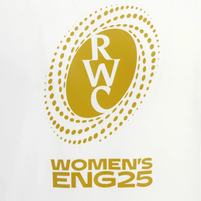 Dames Rugby World Cup 2025 Junior Fan Line katoen T-shirt Dames Rugby World Cup 2025 Junior Fan Line katoen T-shirt