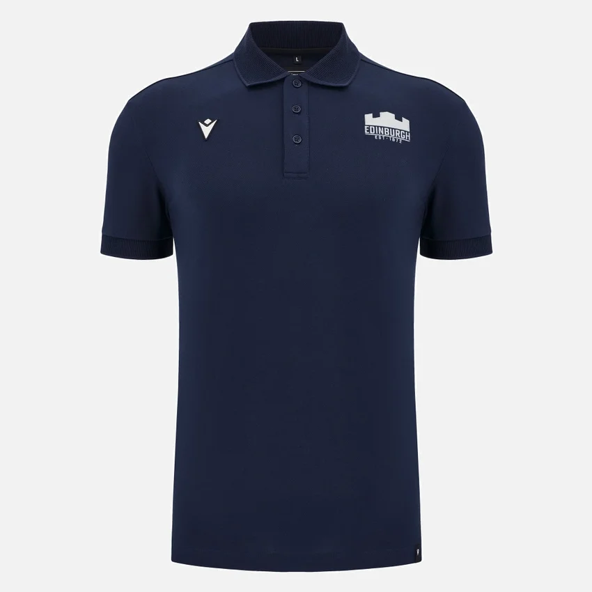 Edinburgh Rugby 2025/26 Athleisure Poloshirts Edinburgh Rugby 2025/26 Athleisure Poloshirts