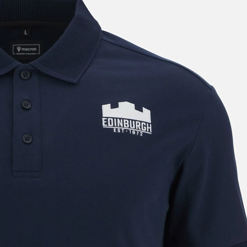Edinburgh Rugby 2025/26 Athleisure Poloshirts Edinburgh Rugby 2025/26 Athleisure Poloshirts