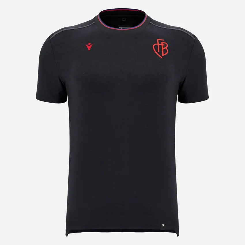 FC Basel 2025/26 Athleisure katoen T-shirt voor volwassenen FC Basel 2025/26 Athleisure katoen T-shirt voor volwassenen