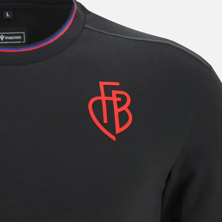 FC Basel 2025/26 Athleisure katoen T-shirt voor volwassenen FC Basel 2025/26 Athleisure katoen T-shirt voor volwassenen