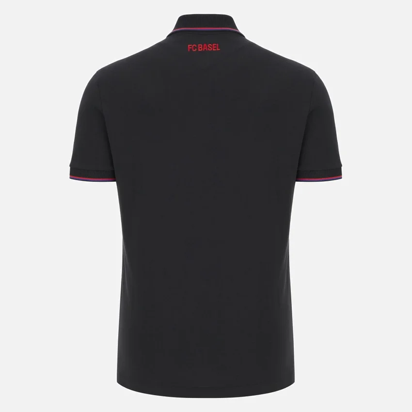 FC Basel 2025/26 Athleisure katoenen Poloshirt voor volwassenen FC Basel 2025/26 Athleisure katoenen Poloshirt voor volwassenen