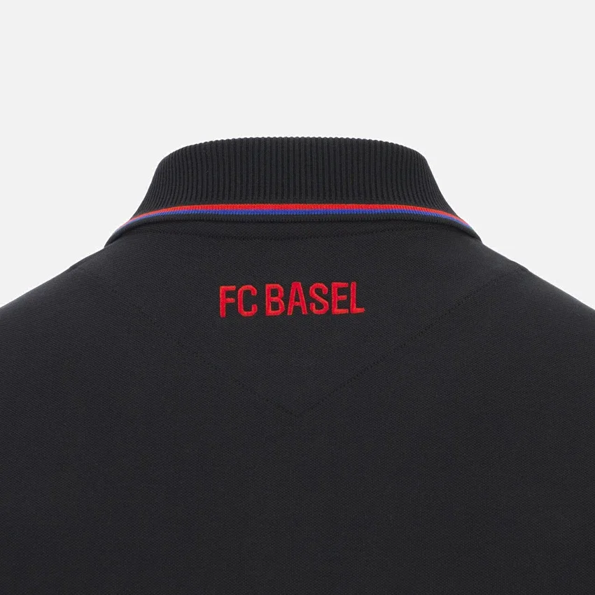 FC Basel 2025/26 Athleisure katoenen Poloshirt voor volwassenen FC Basel 2025/26 Athleisure katoenen Poloshirt voor volwassenen