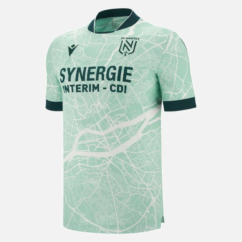 FC Nantes 2025/26 Uitwedstrijdsportshirt voor volwassenen FC Nantes 2025/26 Uitwedstrijdsportshirt voor volwassenen