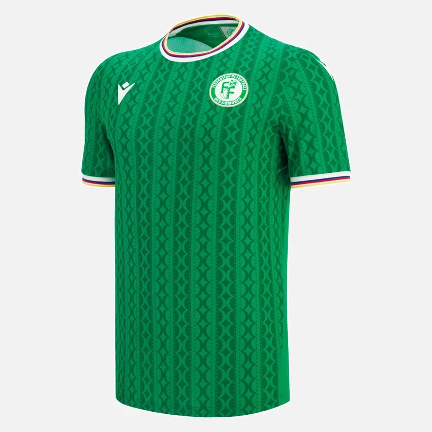 Federazione Calcistica Isole Comore 2025/26 Thuissportshirt voor volwassenen Federazione Calcistica Isole Comore 2025/26 Thuissportshirt voor volwassenen