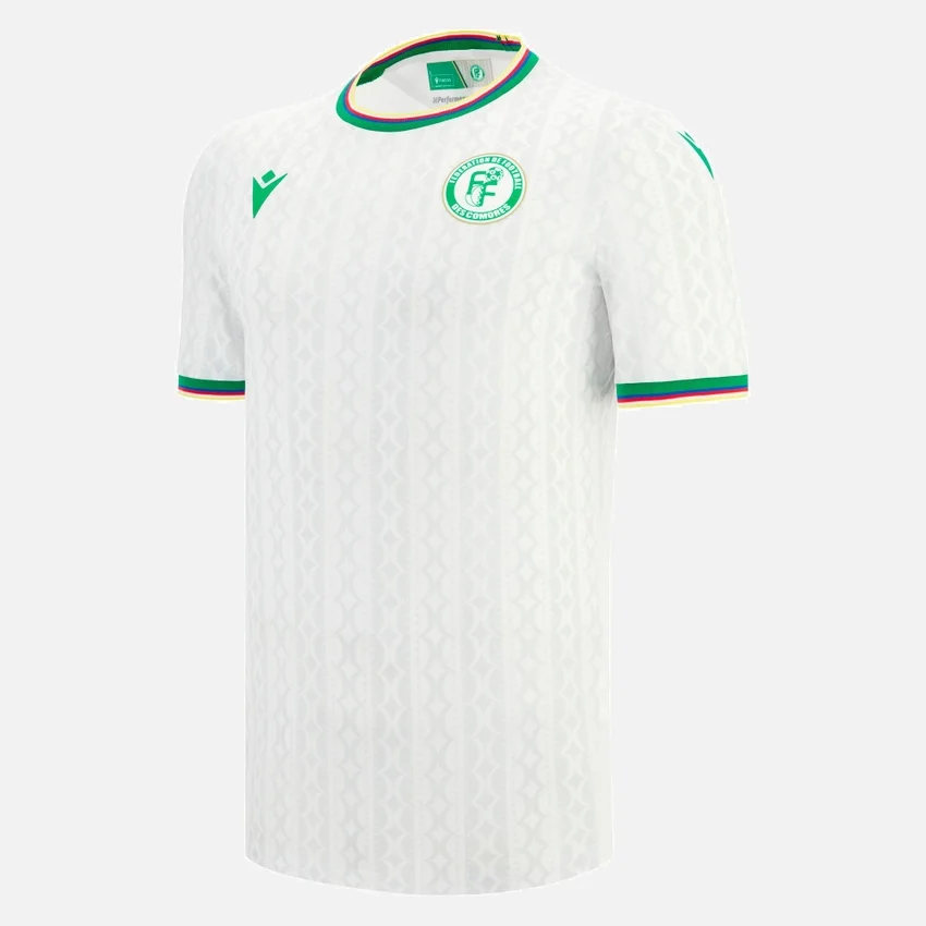 Federazione Calcistica Isole Comore 2025/26 Uitwedstrijdsportshirt voor volwassenen Federazione Calcistica Isole Comore 2025/26 Uitwedstrijdsportshirt voor volwassenen