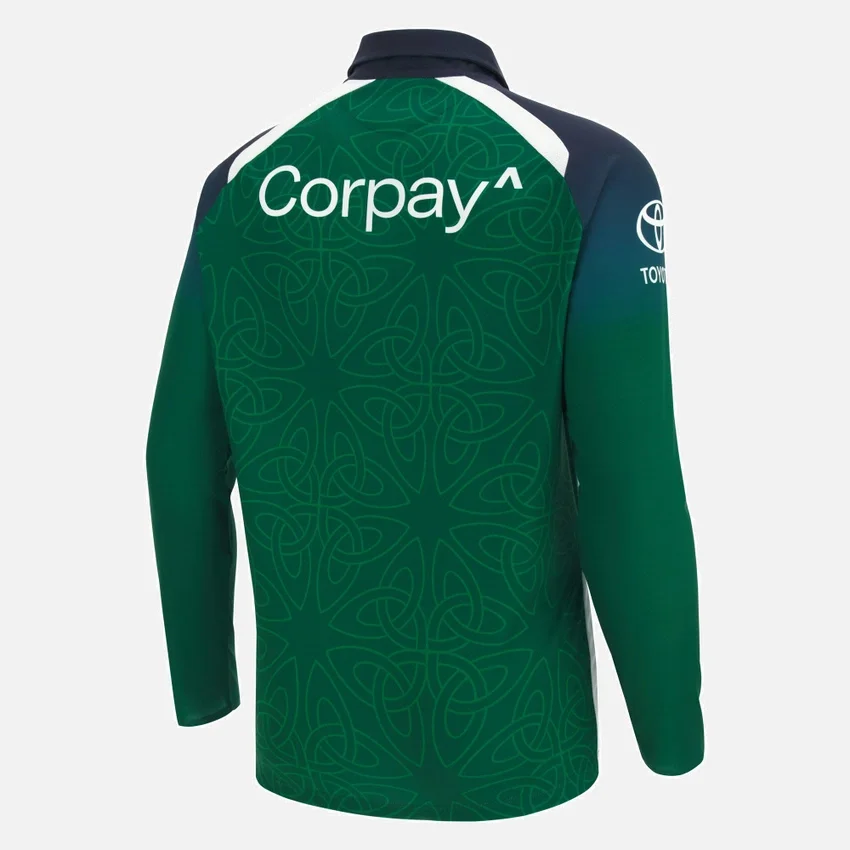 Ierland Cricket Team 2026/28 ODI wedstrijdshirt met lange armstukken Ierland Cricket Team 2026/28 ODI wedstrijdshirt met lange armstukken