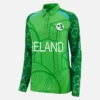 Ierland Cricket Team 2026/28 T-20 Dames Wedstrijdshirt met Lange Armstukken Ierland Cricket Team 2026/28 T-20 Dames Wedstrijdshirt met Lange Armstukken
