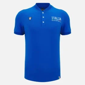 Italbasket 2025/26 herenpoloshirt Athleisure Italbasket 2025/26 herenpoloshirt Athleisure