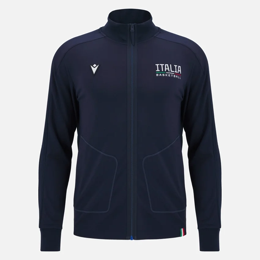 Italbasket 2025/26 herensweatshirt Athleisure Italbasket 2025/26 herensweatshirt Athleisure