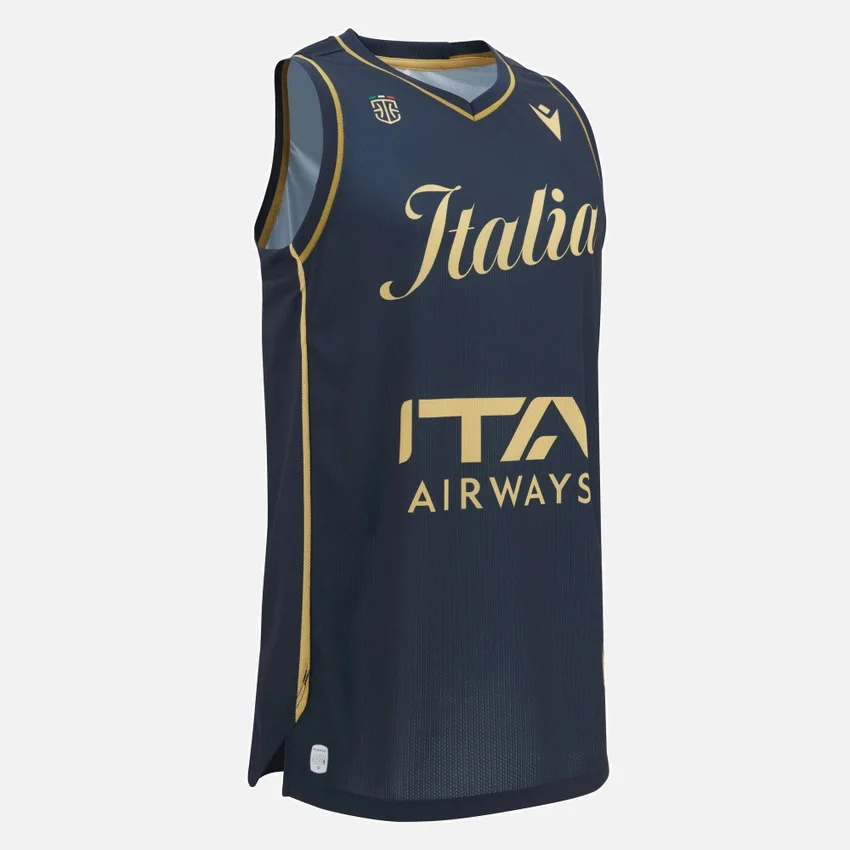 Italbasket 2025/26 Preseason-Singlet voor volwassenen Italbasket 2025/26 Preseason-Singlet voor volwassenen