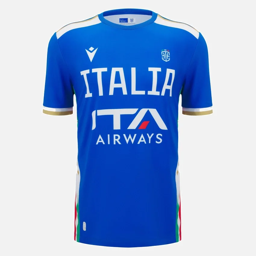 Italbasket 2025/26 schietshirt voor volwassenen Italbasket 2025/26 schietshirt voor volwassenen
