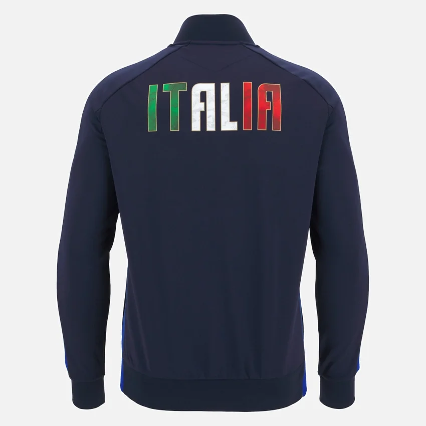 Italia Rugby 2025/26 Athleisure Anthem-jas voor volwassenen Italia Rugby 2025/26 Athleisure Anthem-jas voor volwassenen