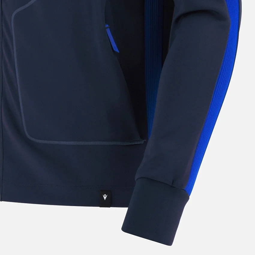 Italia Rugby 2025/26 Athleisure Anthem-jas voor volwassenen Italia Rugby 2025/26 Athleisure Anthem-jas voor volwassenen