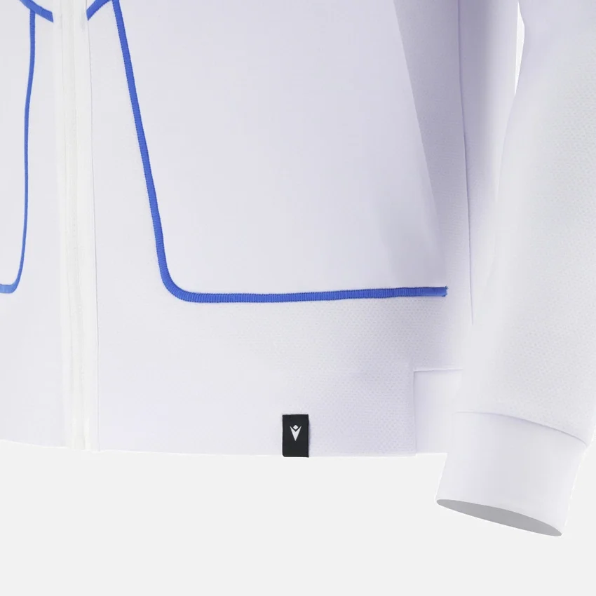 Italia Rugby 2025/26 Athleisure Sweatshirt met volledige rits voor volwassenen Italia Rugby 2025/26 Athleisure Sweatshirt met volledige rits voor volwassenen