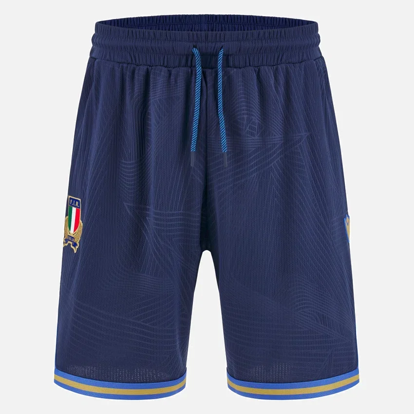 Italia Rugby 2025/26 Athleisure trainingsshort voor volwassenen Italia Rugby 2025/26 Athleisure trainingsshort voor volwassenen
