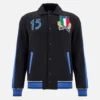 Italia Rugby 2025/26 College-sweatshirt voor volwassenen uit de fanlijn