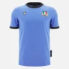 Italia Rugby 2025/26 Geribbeld katoen T-shirt Fan Line
