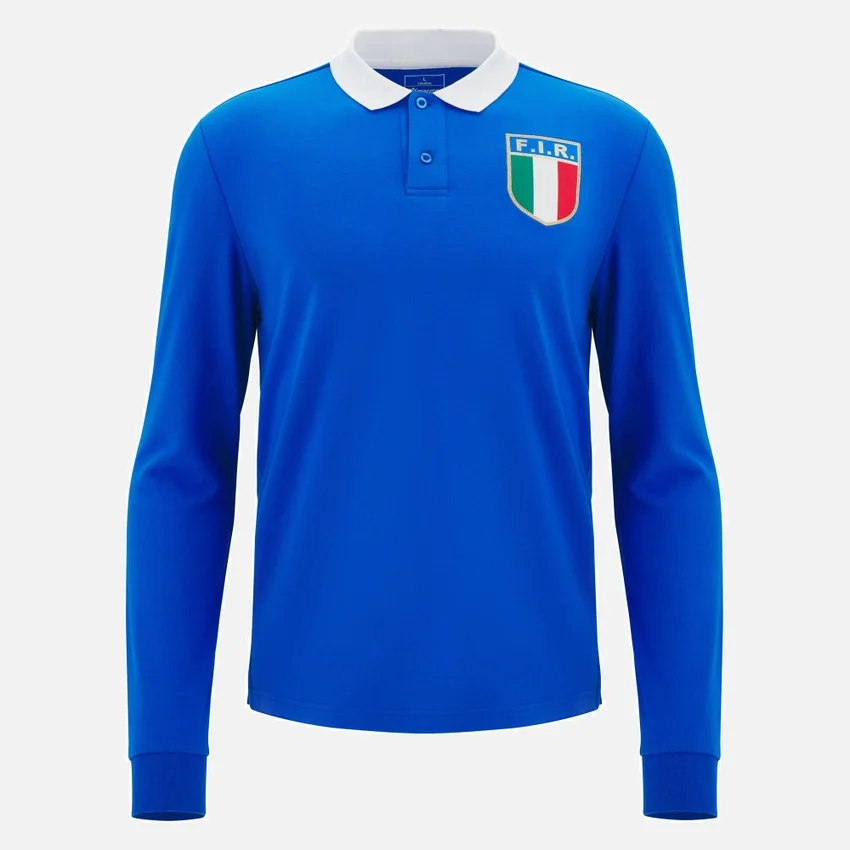 Italia Rugby 2025/26 Katoenen T-shirt voor volwassenen uit de fanlijn Italia Rugby 2025/26 Katoenen T-shirt voor volwassenen uit de fanlijn