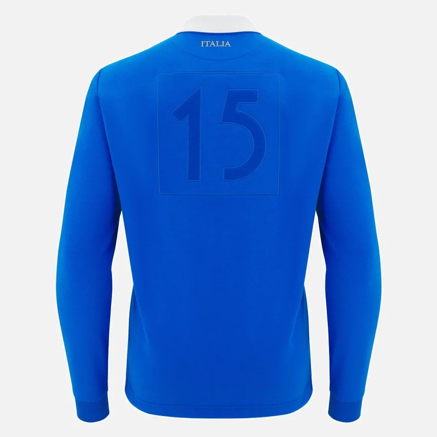 Italia Rugby 2025/26 Katoenen T-shirt voor volwassenen uit de fanlijn Italia Rugby 2025/26 Katoenen T-shirt voor volwassenen uit de fanlijn