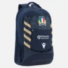 Italia Rugby 2025/26 marineblauw en goudkleurige rugzak Italia Rugby 2025/26 marineblauw en goudkleurige rugzak