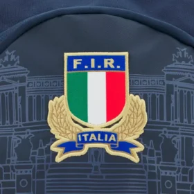 Italia Rugby 2025/26 marineblauw en goudkleurige rugzak Italia Rugby 2025/26 marineblauw en goudkleurige rugzak