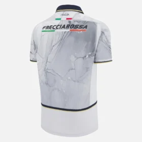 Italia Rugby 2025/26 Poly-replicoverhemd voor volwassenen (uitwedstrijd)