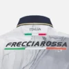 Italia Rugby 2025/26 Poly-replicoverhemd voor volwassenen (uitwedstrijd)