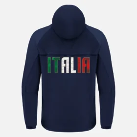 Italia Rugby 2025/26 regenjas voor volwassenen