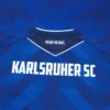 Karlsruher SC 2025/26 thuiswedstrijdsportshirt voor volwassenen