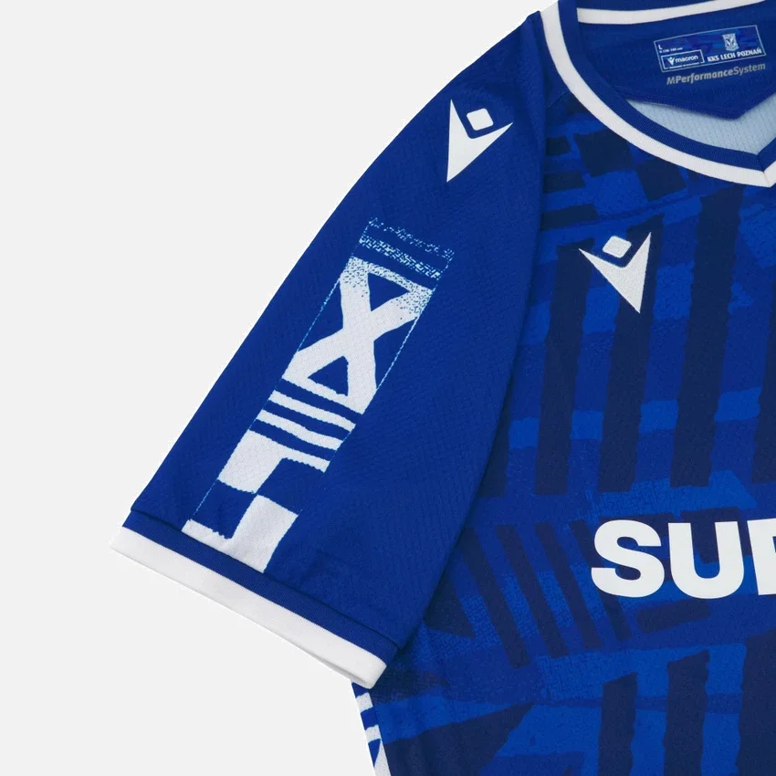 Lech Poznan 2025/26 Thuissportshirt voor volwassenen Lech Poznan 2025/26 Thuissportshirt voor volwassenen