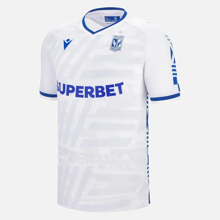 Lech Poznan 2025/26 Uitwedstrijdsportshirt voor volwassenen Lech Poznan 2025/26 Uitwedstrijdsportshirt voor volwassenen