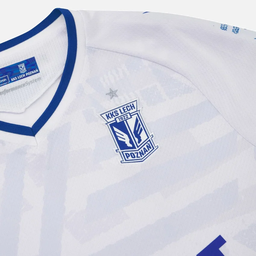 Lech Poznan 2025/26 Uitwedstrijdsportshirt voor volwassenen Lech Poznan 2025/26 Uitwedstrijdsportshirt voor volwassenen