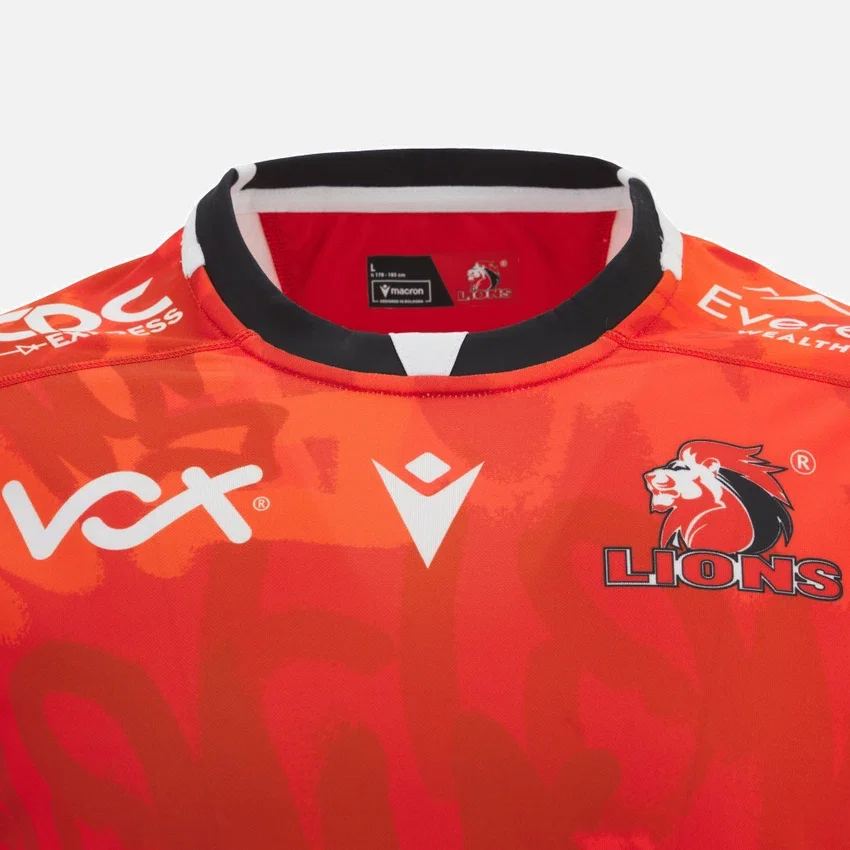 Lions Rugby 2025/26 Thuiswedstrijd Poly Replica Overhemd voor volwassenen Lions Rugby 2025/26 Thuiswedstrijd Poly Replica Overhemd voor volwassenen
