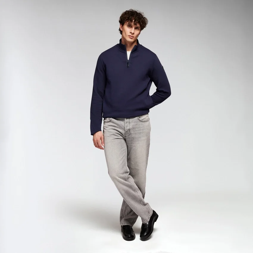 Lunaris-sweatshirt met 1/4 rits Lunaris-sweatshirt met 1/4 rits