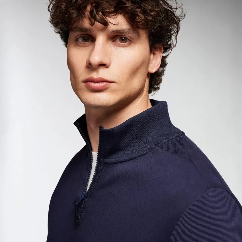 Lunaris-sweatshirt met 1/4 rits Lunaris-sweatshirt met 1/4 rits