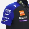 Monster Energy Yamaha MotoGP 2026 Man Team Replica Poloshirt