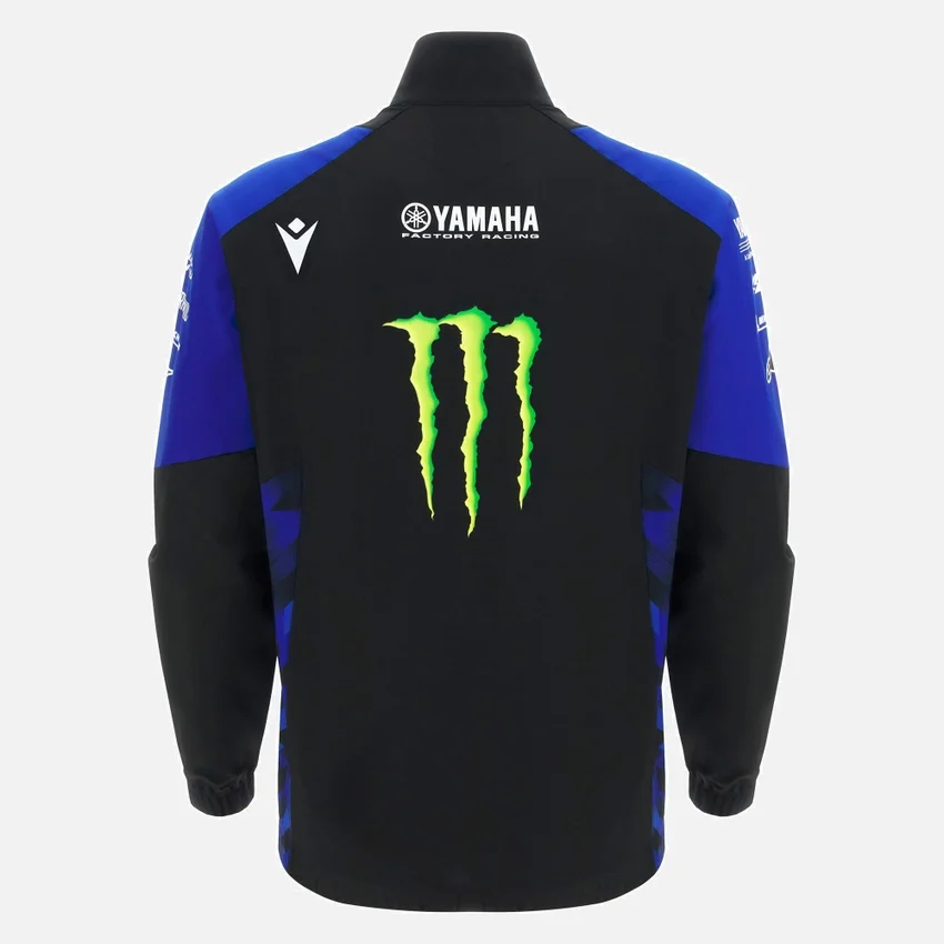 Monster Energy Yamaha MotoGP 2026 Man Team Replica Sweatshirt met volledige ritssluiting Monster Energy Yamaha MotoGP 2026 Man Team Replica Sweatshirt met volledige ritssluiting