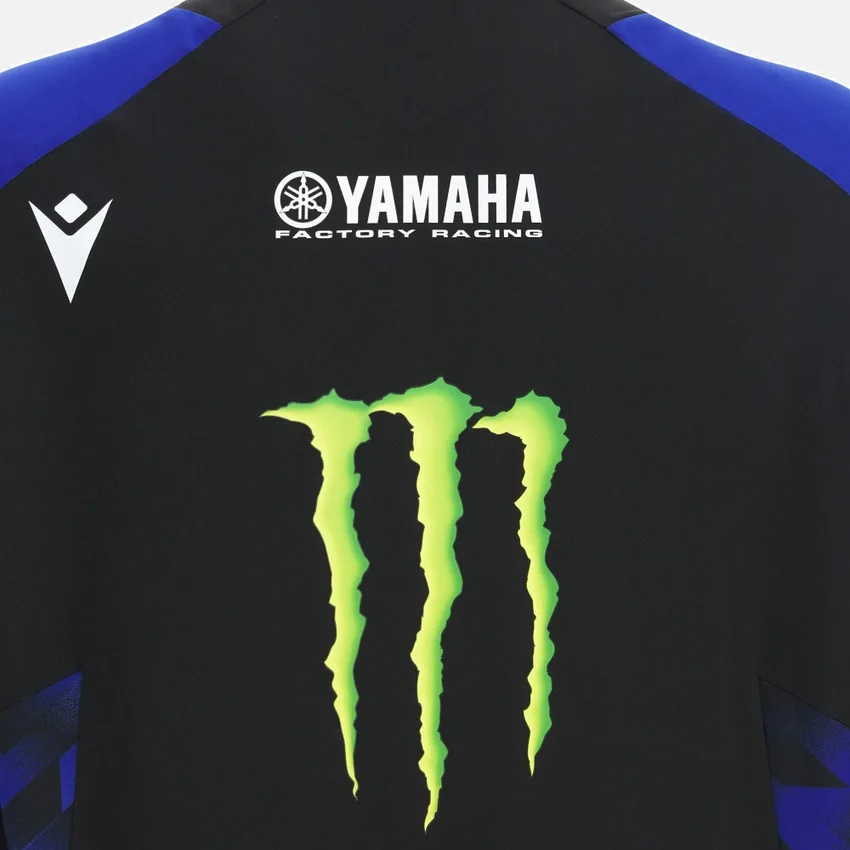 Monster Energy Yamaha MotoGP 2026 Man Team Replica Sweatshirt met volledige ritssluiting Monster Energy Yamaha MotoGP 2026 Man Team Replica Sweatshirt met volledige ritssluiting