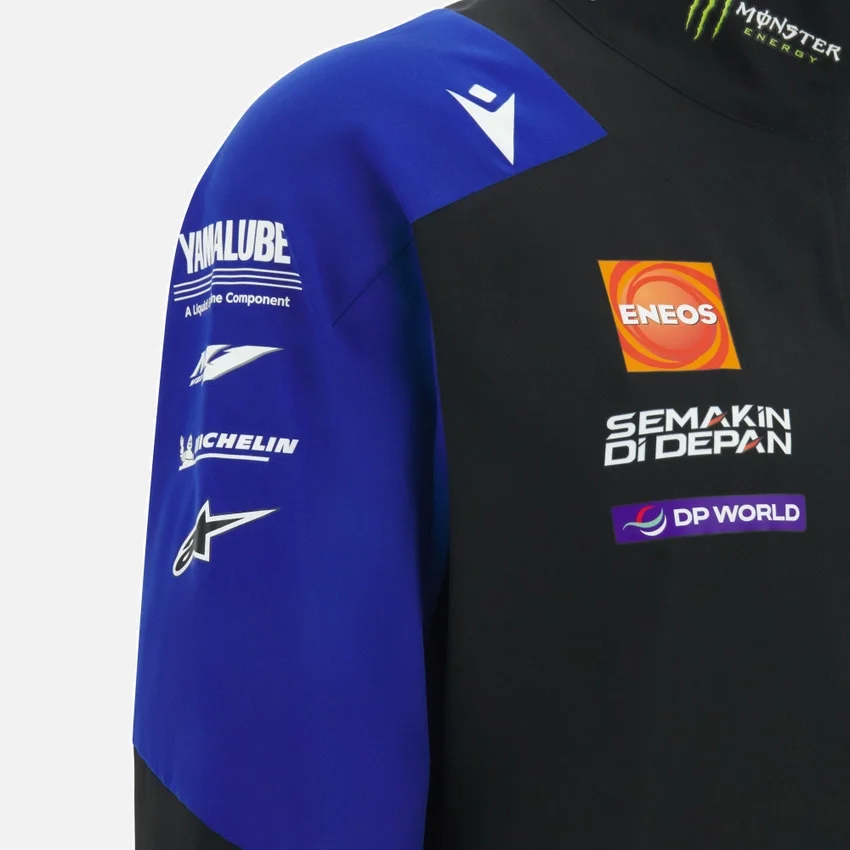 Monster Energy Yamaha MotoGP 2026 Woman Team Replica Sweatshirt met volledige rits Monster Energy Yamaha MotoGP 2026 Woman Team Replica Sweatshirt met volledige rits