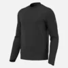 Mooncrest-sweatshirt met ronde hals en geribde biesjes Mooncrest-sweatshirt met ronde hals en geribde biesjes