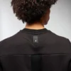 Mooncrest-sweatshirt met ronde hals en geribde biesjes Mooncrest-sweatshirt met ronde hals en geribde biesjes