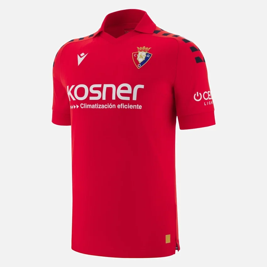 Osasuna 2025/26 Thuiswedstrijdsportshirt voor volwassenen Osasuna 2025/26 Thuiswedstrijdsportshirt voor volwassenen