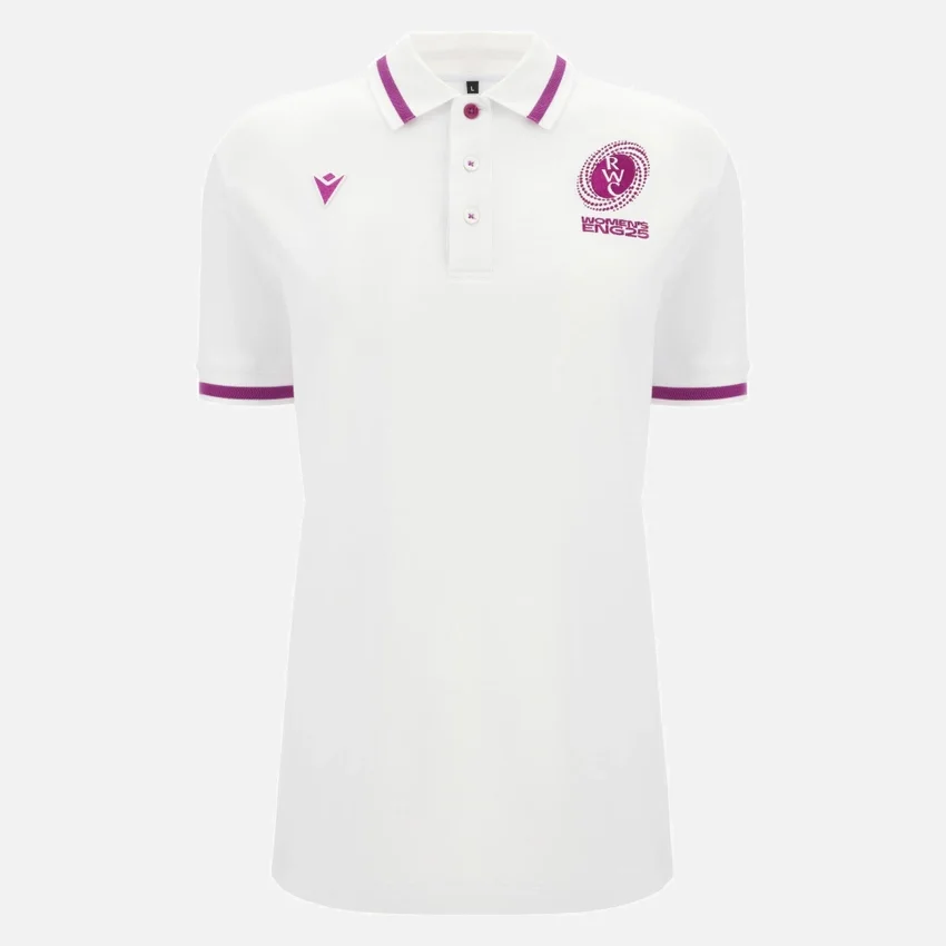 Rugby World Cup 2025 voor vrouwen Athleisure Poloshirt voor dames Rugby World Cup 2025 voor vrouwen Athleisure Poloshirt voor dames