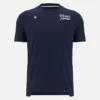 Sale Sharks 2025/26 marineblauw katoen T-shirt Sale Sharks 2025/26 marineblauw katoen T-shirt
