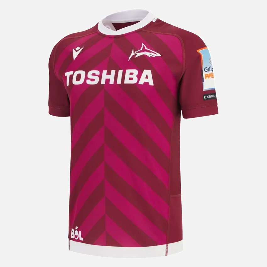 Sale Sharks 2025/26 uitwedstrijd-replicoverhemd Sale Sharks 2025/26 uitwedstrijd-replicoverhemd