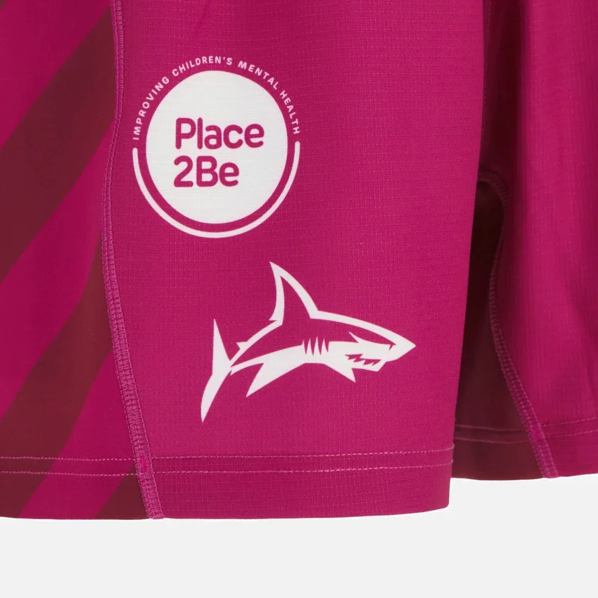 Sale Sharks 2025/26 uitwedstrijdshort Sale Sharks 2025/26 uitwedstrijdshort
