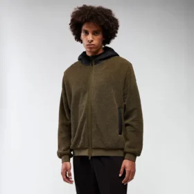 Sapporo Teddy-hoodie met volledige rits Sapporo Teddy-hoodie met volledige rits